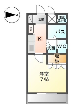 シャイン・ヒルズ久米の物件間取画像